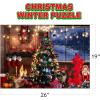 ArtCreativity Christmas Jigsaw Puzzle 1000 Pieces – 26 x 19 Inches – 1000 Piece Winter Puzzle for Adults, Kids, Family – Fun Holiday Puzzles for Family Christmas Activities