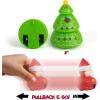 ArtCreativity Christmas Pull Back Cars – Set of 6 Pull Back Cars – Pull Back Toys for Kids in Xmas Designs – Christmas Themed Toys for Toddlers, Holiday Stocking Stuffers, Goodie Bag Fillers