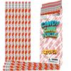 ArtCreativity Christmas Pencils for Kids, Pack of 24 – Cute Holiday Candy Cane Design with Erasers, Perfect for Stocking Stuffers, Classroom Supplies, Bulk Student Rewards, Winter Pencils