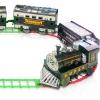 ArtCreativity Train Set for Kids, Battery-Operated Train Toys with 4 Cars and Tracks, Durable Plastic, Cute Christmas Holiday Train for Under The Tree, Great Gift Idea for Boys and Girls