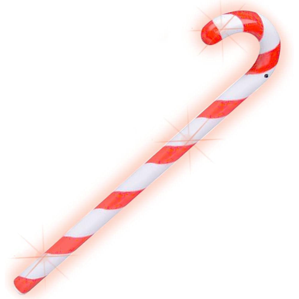 imageArtCreativity Light Up Candy Cane Wand 16 Inch Flashing LED Wand for Kids with Batteries Included Thrilling Light Show Fun Gift HolidayStocking Stuffer for Boys and Girls