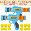 ArtCreativity Foam Ball Launcher with 6 Balls, Pump Action Shooting Toy Blaster for Kids, Outdoor Summer Fun, Fetch Toy for Dogs, Best Holiday or Birthday Gift for Boys and Girls(2 Pack)