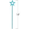 ArtCreativity Metallic Star Princess Magic Wand for Kids – Pack of 12 – Fairy Wand in 3 Vibrant Colors, Princess Party Birthday Favors, Costume Accessories for Boys and Girls, 14 Inch