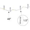 ArtCreativity Photo Clip LED Light String, 48 Inches Long, Decorative Fairy LED Lights for Kids and Adults, Enchanting Wedding, Party, and Bedroom Décor, for Hanging Photos, Artwork, and Memorabilia