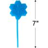 ArtCreativity Sticky Snowflake Christmas Toys – Set of 108 for Kids in Blue and White – Indoor Christmas Decorations – Fidget Toys for Boys and Girls – Holiday Stocking Stuffers(48 Pack)