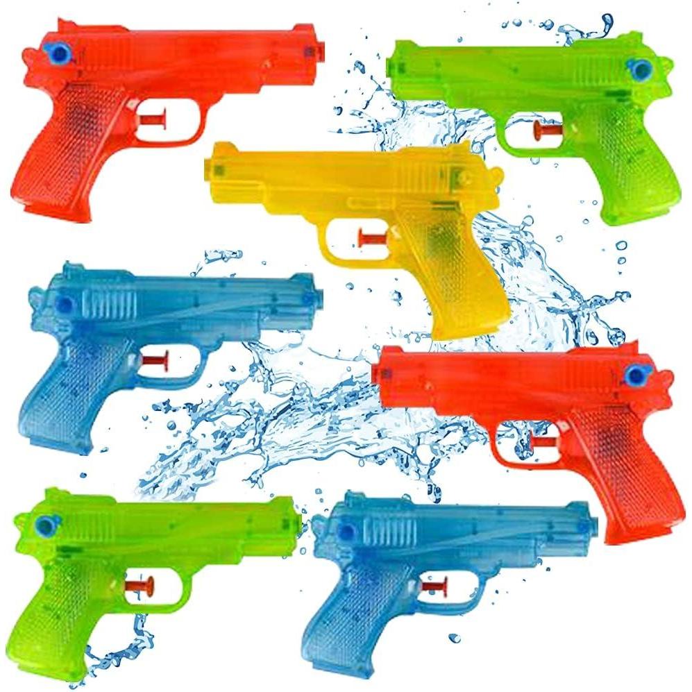 imageArtCreativity Water Squirters Guns for Kids Set of 12 55 Inch Water Toys for Swimming Pool Beach and Outdoor Summer Fun Cool Birthday Water Gun Party Favors for Boys and Girls