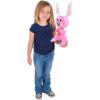 ArtCreativity 23 Inch Inflatable Easter Bunny, Blow Up Easter Bunny, Egg Hunt Supplies for Easter Basket Stuffers, Indoor and Outdoor Decoration, Party Favors, 4 Colors(23 inch)