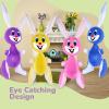 ArtCreativity 23 Inch Inflatable Easter Bunny, Blow Up Easter Bunny, Egg Hunt Supplies for Easter Basket Stuffers, Indoor and Outdoor Decoration, Party Favors, 4 Colors(3 Feet)