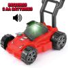 ArtCreativity Kids’ Lawn Mower Toy – 21 Inches Tall – Gardening Lawn Mower for Kids with Startup Sound and Wheels with Realistic Motor-Like Sound – Play Outdoor Push for Boys and Girls 3,4,5,6,7,8