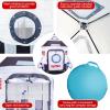 ArtCreativity Kids Tent Indoor Pop up Play Tent for Kids, Outer Space Party Decorations & Space Toys for Ages 4-12 Indoor & Outdoor Playhouse, Spaceship Playhouse for Birthday Party Decoration