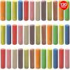 ArtCreativity Sidewalk Chalk for Kids, (38 Pieces) Bulk Jumbo Colored Sidewalk Chalk for Toddlers 1-3, Dustless, Washable & Non-Toxic, Use Outdoor or on Indoor Chalkboard or Blackboard(120)