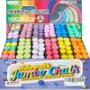 ArtCreativity Sidewalk Chalk for Kids, (38 Pieces) Bulk Jumbo Colored Sidewalk Chalk for Toddlers 1-3, Dustless, Washable & Non-Toxic, Use Outdoor or on Indoor Chalkboard or Blackboard(120)