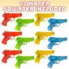 ArtCreativity Water Squirters Guns for Kids (Set of 12) 5.5 Inch Water Toys for Swimming Pool, Beach, and Outdoor Summer Fun, Cool Birthday Water Gun Party Favors for Boys and Girls