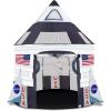 ArtCreativity Kids Tent Indoor Pop up Play Tent for Kids, Outer Space Party Decorations & Space Toys for Ages 4-12 Indoor & Outdoor Playhouse, Spaceship Playhouse for Birthday Party Decoration