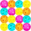 ArtCreativity Plastic Replacement Balls for Scoop Game – Set of 12 Lightweight Airflow Balls in 4 Bright Colors – Durable Outdoor Play Accessories for Kids & Adults – Great for Backyard & Beach Fun(Balls)