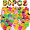 ArtCreativity Jeep Ducks – 50 Rubber Ducks for Jeep Ducking, Fun Rubber Duckies in Bulk for Jeeps, Bathtub Toys, Carnival Prizes & Birthday Party Favors for Kids, 17 Unique Designs(50 Pack)