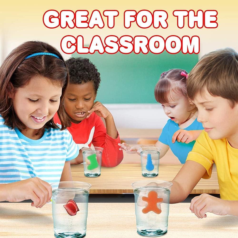 imageArtCreativity Magic Growing Christmas Capsules 2 Packs with 12 Expanding Capsules Each Grow in Water Cute Color Variety Kids Christmas Party Favors Contest Prize or Gift Idea