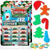 ArtCreativity Magic Growing Christmas Capsules, 2 Packs with 12 Expanding Capsules Each, Grow in Water, Cute Color Variety, Kids’ Christmas Party Favors, Contest Prize or Gift Idea
