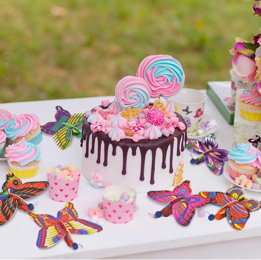 imageArtCreativity Foam Butterfly Gliders for Kids Set of 12 Kids Flying Toys in Assorted Designs Outdoor Toys for Boys and Girls Princess Party Favors Goody Bag Fillers Classroom Teacher Rewards