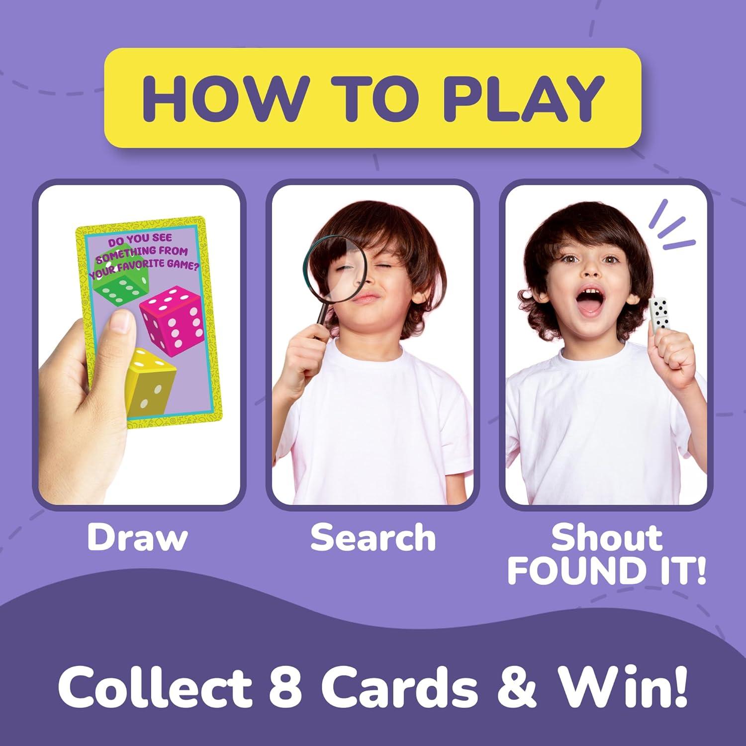 imageArtCreativity Scavenger Hunt Card Game for Kids Indoor ampamp Outdoor Games Family Games Road Trip Game Kid Car Activities Travel Toys Game Learning Toys Educational Gifts for Kids Boys ampamp Girls