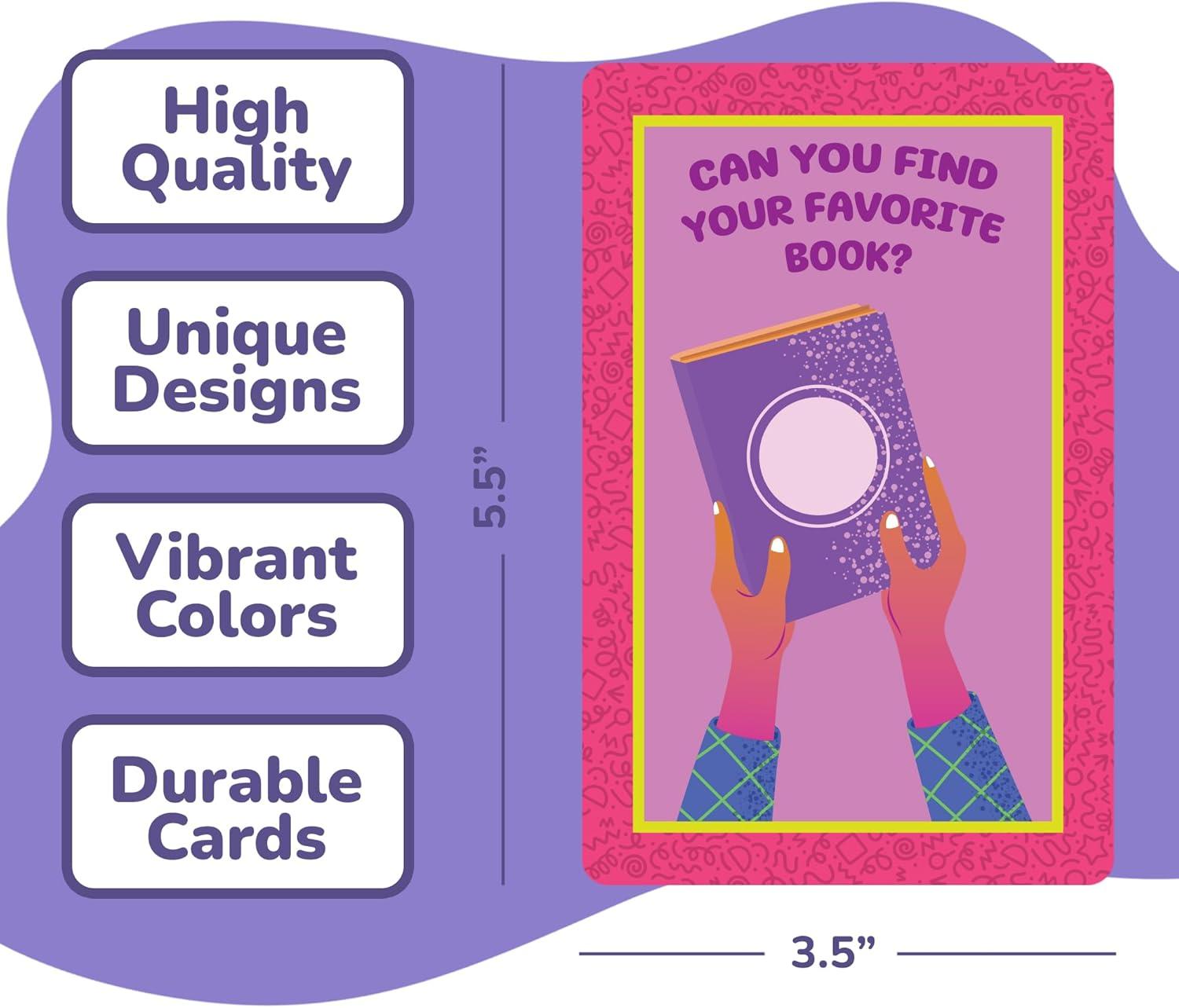 imageArtCreativity Scavenger Hunt Card Game for Kids Indoor ampamp Outdoor Games Family Games Road Trip Game Kid Car Activities Travel Toys Game Learning Toys Educational Gifts for Kids Boys ampamp Girls