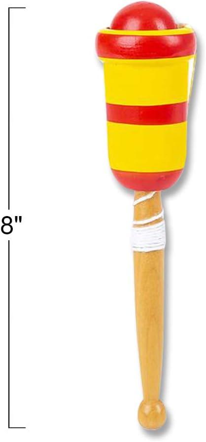 imageArtCreativity Wooden Catch Ball Game Set of 2 Vintage Catch Toys for Kids Wood Design Indoor and Outdoor Games for Backyard Park and Beach Fun Best Gift IdeaSmall Pack of 2