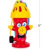ArtCreativity Fire Hydrant Sprinkler for Kids – Fun Fire Hydrant Water Sprinkler with Silly Face & Foam Tubes – Exciting Fire Hydrant Toy for Outdoor Play – Blow Up Sprinkler for Kids & Toddlers