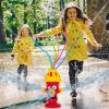 ArtCreativity Fire Hydrant Sprinkler for Kids – Fun Fire Hydrant Water Sprinkler with Silly Face & Foam Tubes – Exciting Fire Hydrant Toy for Outdoor Play – Blow Up Sprinkler for Kids & Toddlers