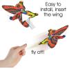 ArtCreativity Foam Butterfly Gliders for Kids, Set of 12, Kids’ Flying Toys in Assorted Designs, Outdoor Toys for Boys and Girls, Princess Party Favors, Goody Bag Fillers, Classroom Teacher Rewards
