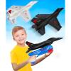 ArtCreativity Airplane Launcher Toy Set – 2 F-16 Fighting Jets and 1 Airplane Gun – Plane Gun for Kids – Toys for High Flying Fun – Backyard Outdoor Toys for Kids Ages 3 4 5 6 7 8 9