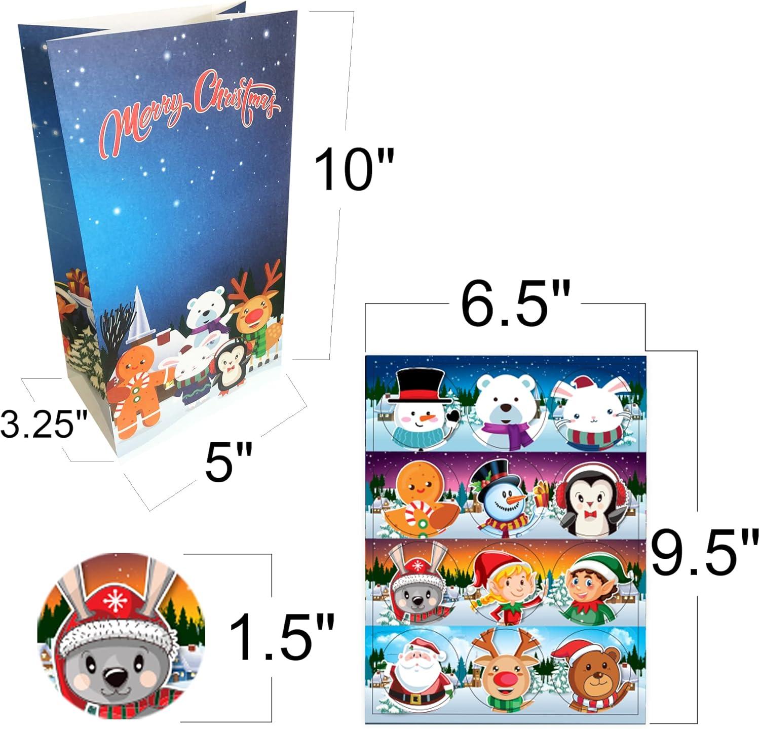 imageArtCreativity Light Up Magic Ball ampamp Christmas Treat Bags with Stickers