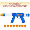 ArtCreativity Foam Ball Launcher with 8 Balls, Pump Action Shooting Toy Blaster for Kids, Outdoor Summer Fun, Fetch Toy for Dogs, Best Holiday or Birthday Gift for Boys and Girls
