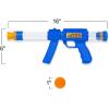 ArtCreativity Foam Ball Launcher with 8 Balls, Pump Action Shooting Toy Blaster for Kids, Outdoor Summer Fun, Fetch Toy for Dogs, Best Holiday or Birthday Gift for Boys and Girls