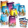 ArtCreativity Light Up Magic Ball & Christmas Treat Bags with Stickers