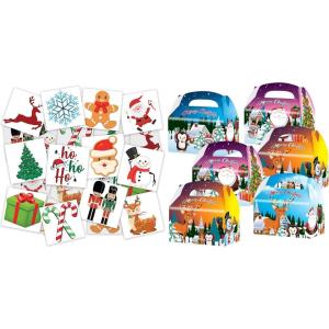 Xmas Kids Tattoos & Xmas Treat Boxes
