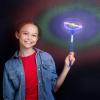 ArtCreativity Light Up Spinning Wand, 15-Inch LED Spinner Toy for Kids, Batteries Included, Fun Spinning Light Up Toy for Boys and Girls, Great Party Favor, Gift, or Carnival Prize – Colors May Vary