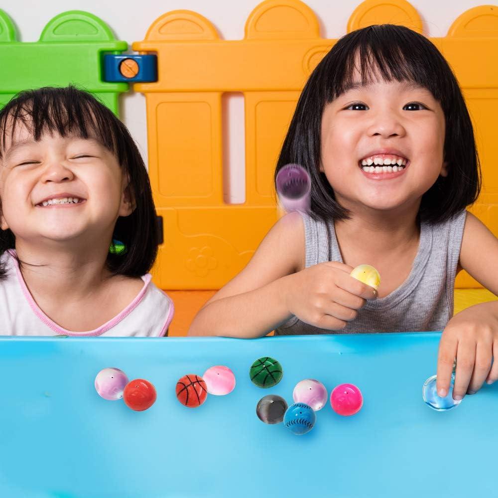 imageArtCreativity 125 Inch Rubber Poppers Mix for Kids Bulk Pack of 72 PopUp Half Ball Toys Fun Assorted Designs and Colors Old School Retro 90s Toys Birthday Party Favors and Treat Bag Fillers