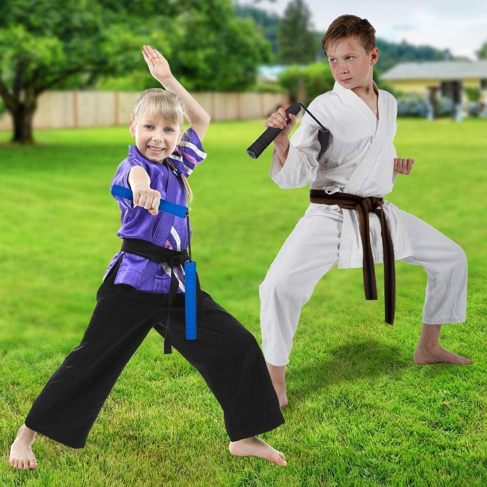 imageArtCreativity Foam Toy Nunchucks for Kids in Assorted Colors Set of 3 Training Nunchucks Toys with Soft Handles Best Gift for Boys and Girls