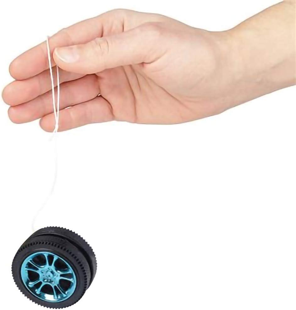 imageArtCreativity Mini Designer Wheel Yoyos for Kids Pack of 12 Plastic YoYo Toys in Assorted Colors Birthday Party Favors Goodie Bag Fillers Holiday Stocking Stuffers Classroom Prizes