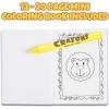 ArtCreativity 12 Pack Zoo Animal Mini Coloring Books for Kids with 12 Crayon Packs – Jungle Safari Party Favors, Wild One Birthday goodie bags stuffers, Classroom Prizes, Activity Set for Toddlers