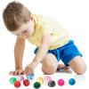 ArtCreativity 1.25 Inch Rubber Poppers Mix for Kids, Bulk Pack of 72 Pop-Up Half Ball Toys, Fun Assorted Designs and Colors, Old School Retro 90s Toys, Birthday Party Favors and Treat Bag Fillers