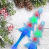 ArtCreativity Light Up Christmas Tree Wand for Kids, 2 Pack Magic Wand Christmas Tree Light Flashing LEDs, Batteries Included, Fun Christmas Tree Toy and Stocking Stuffer for Boys and Girls