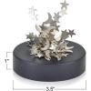 ArtCreativity Magnetic Moons & Stars Sculpture (Set of 2) Fun Office Desk Accessories, Stress-Relief Magnet Fidget Toys for Adults, Stocking Stuffers and Educational Development Toys for Kids