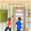 ArtCreativity Mini Over-The-Door Basketball Hoop Game – Easy to Hang, No Assembly Required – Includes 1 Mini Ball & Durable Net Hoop – Indoor Basketball Toy Gift for Kids, Teens & Adults Bedroom Play