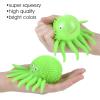 ArtCreativity Puffer Octopus, Set of 6, Fidget Toys for Kids with Soft Rubbery Spikes, Stress Relief Toys in Assorted Colors, Party Favors, Goodie Bag Fillers for Boys and Girls