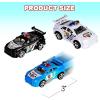 ArtCreativity Pullback Mini Police Toy Cars for Kids, Set of 12, Pull Back Racers in Assorted Colors, Police Birthday Party Favors for Boys Girls, Goodie Bag Fillers, Small Game Prizes
