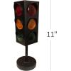 ArtCreativity Traffic Light Table Lamp for Kids, 1 PC, Bedside Lamp with Color Changing LEDs, Cool Nightlight for Girls and Boys, Decorative for Living Room, Bedroom, or Playroom, 11 Inches