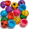 ArtCreativity 1.25 Inch Vinyl Sport Ball Poppers – Pack of 24 – Assorted Colors – Awesome Pop Up Toy-Ideal Impulse Item – Great Small Game Prize, Party Favor and Gift Idea for Boys & Girls Ages 3+