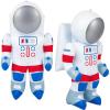 ArtCreativity Astronaut Inflates, Set of 2, Inflatable Astronaut Toys with Hanging Tag, Decorations for Outer Space Themed Party Decorations, 22 Inch Long Party Inflates, Fun Pretend Play Accessories