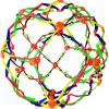 ArtCreativity Expandable Breathing Ball (2 Pack), Hoberman Sphere from 6″-12″ for Kids & Adults, Stress Reliever Fidget Toy for Yoga Anxiety Relaxation Autistic Children, Party Favor for Boys & Girls(1 Pack)